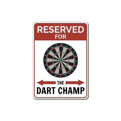 Dart champ parking sign - dart,