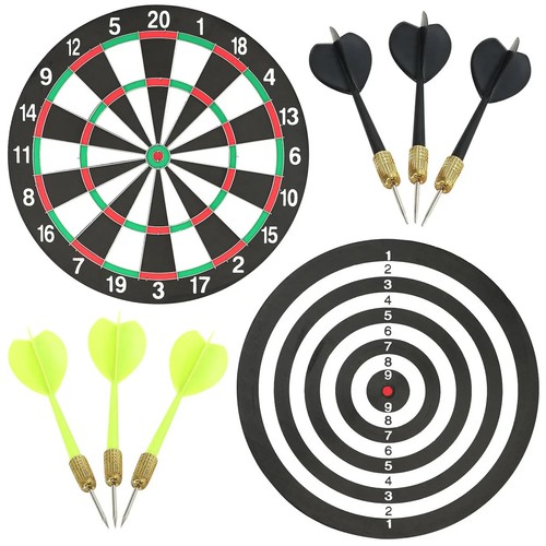 Double sided inch dartboard - double,