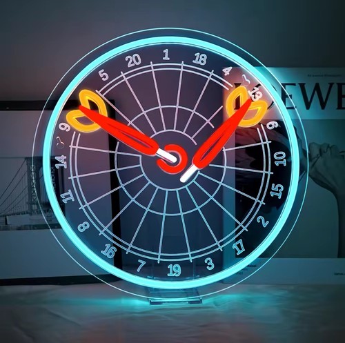 Darts board neon - neon, led