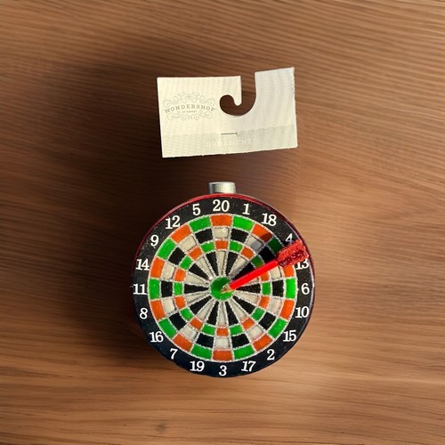 Glass dart board game - board,