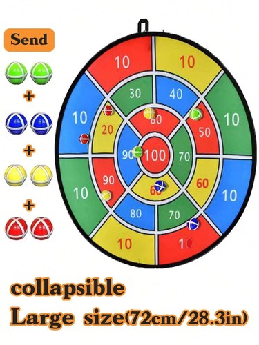 72cm sticky dart board with - 72cm, 12